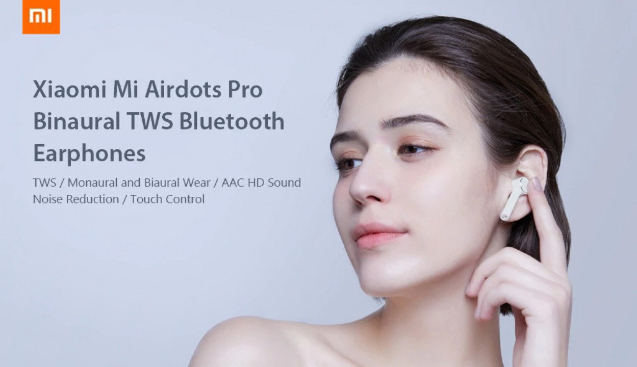 Xiaomi Mi AirDots Pro - TWS bezdrátova sluchatka spunty do usi 1